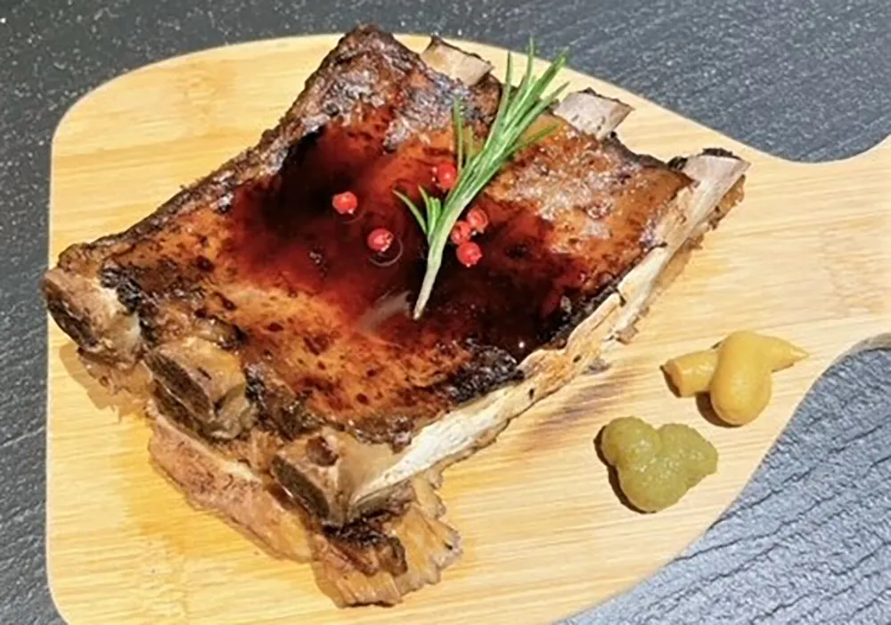 バックリブ赤ワイン煮