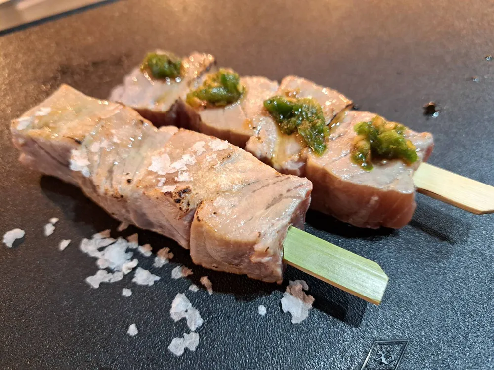 寿司屋のまぐろ焼き