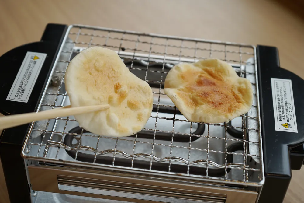 おせんべい手焼き体験