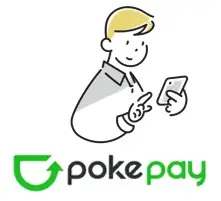 Pokepayのイラストとロゴ