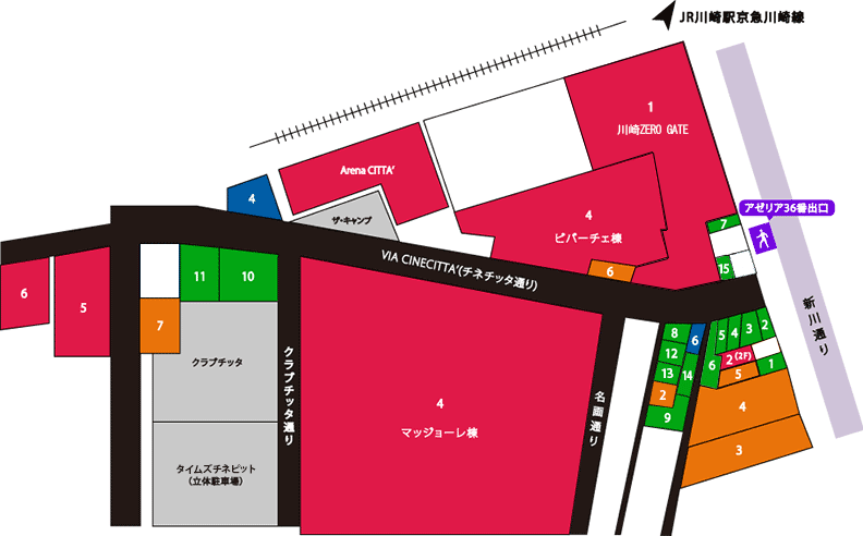 チネチッタ通り商店街 歩いているだけで楽しい ヨーロッパ情緒漂う